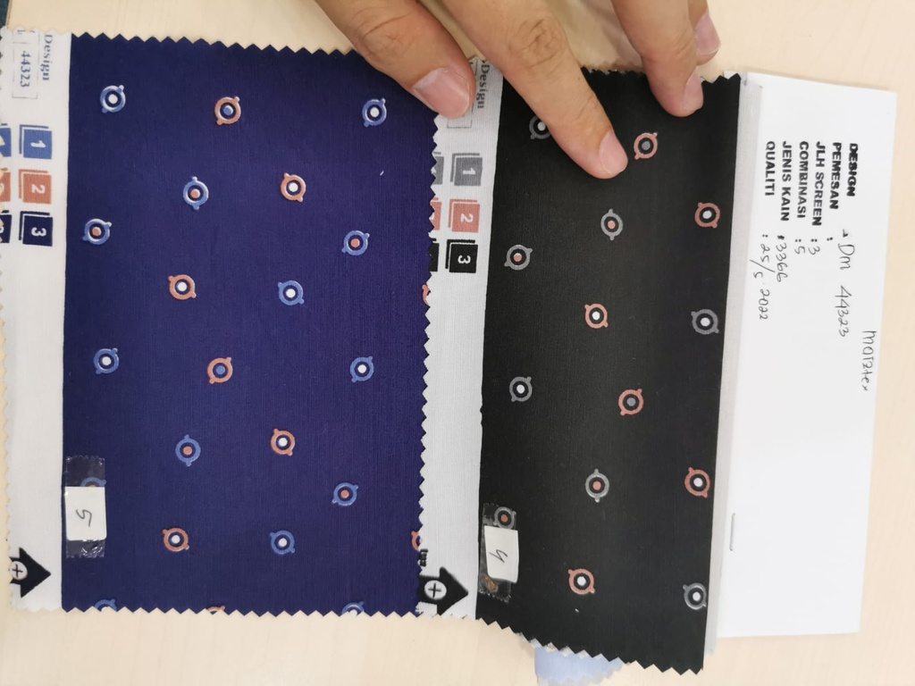 [MTX-AD22-44323/2] POLY TC PRINT (BL.NAVY)