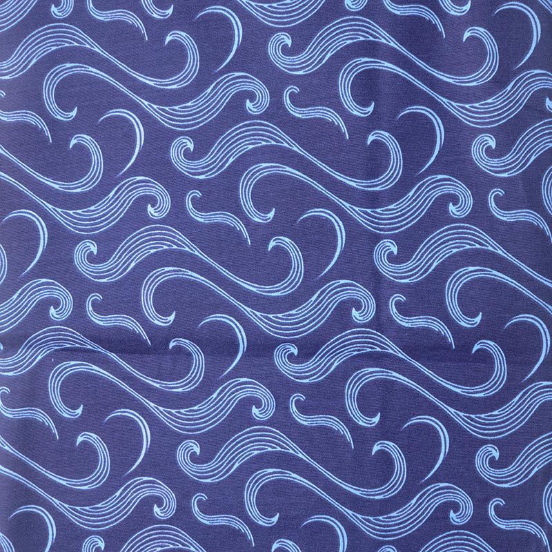 [MTX-AD23-45415/02] POLY TC PRINT (NAVY )